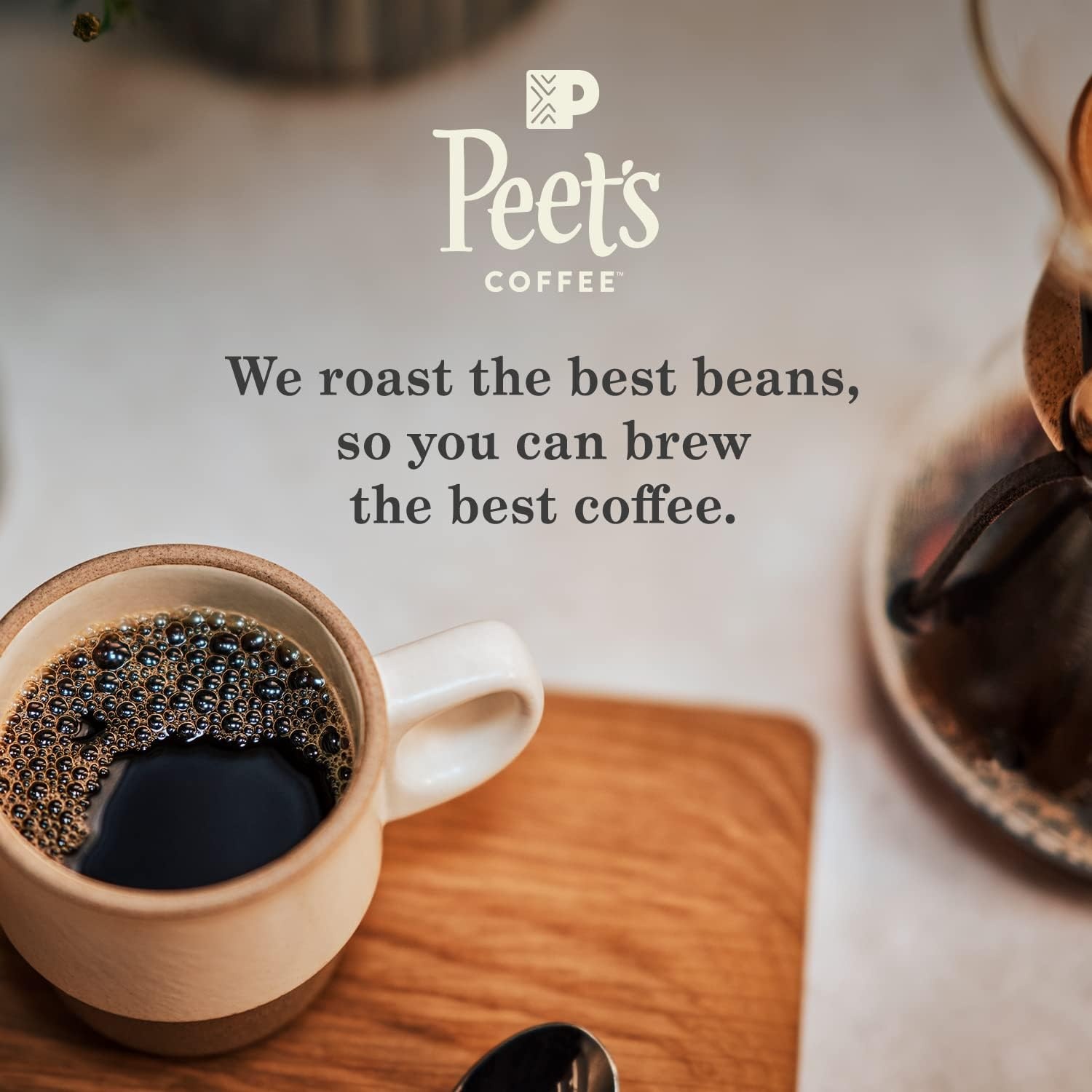 image:imagePeets Coffee Dark Roast Keurig KCup Pods 100 Arabica Coffee French Roast 88 Count 4 Boxes of 22 PodsMajor Dickasons Blend