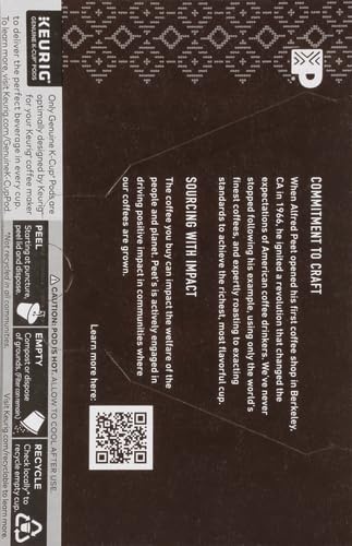image:imagePeets Coffee Light Roast Keurig KCup Pods 100 Arabica Coffee Luminosa Breakfast Blend 6 Boxes of 10 KCup PodsLuminosa Breakfast Blend