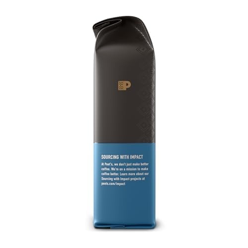 image:imagePeets Coffee Medium Roast Ground Coffee 100 Arabica Coffee Single Origin Brazil 18 Ounce BagBrazil