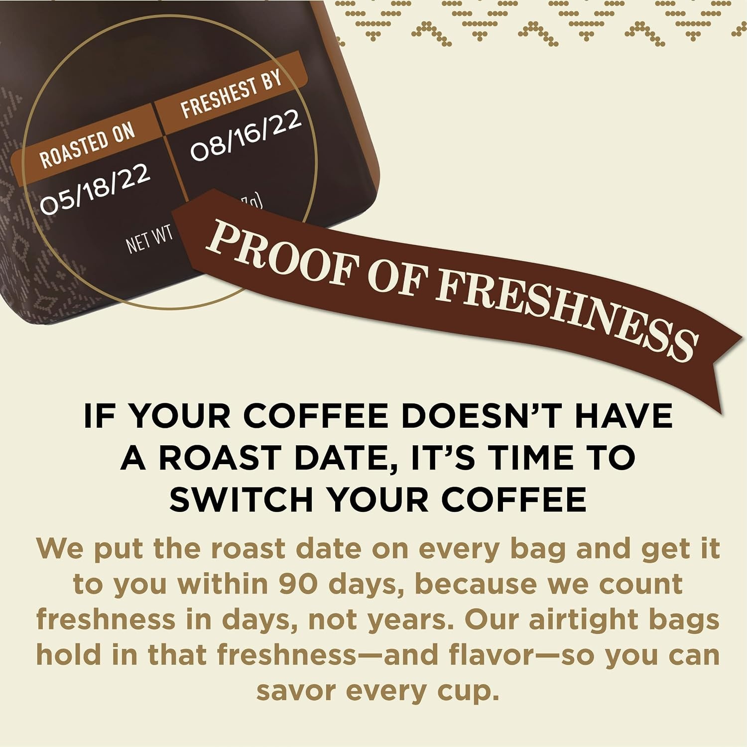 image:imagePeets Coffee Medium Roast Ground Coffee 100 Arabica Coffee Single Origin Brazil 18 Ounce BagCaf Domingo