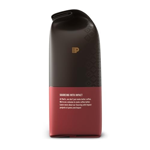 image:imagePeets Coffee USDA Organic Dark Roast Ground Coffee 100 Arabica Coffee French Roast 18 Ounce BagFrench Roast