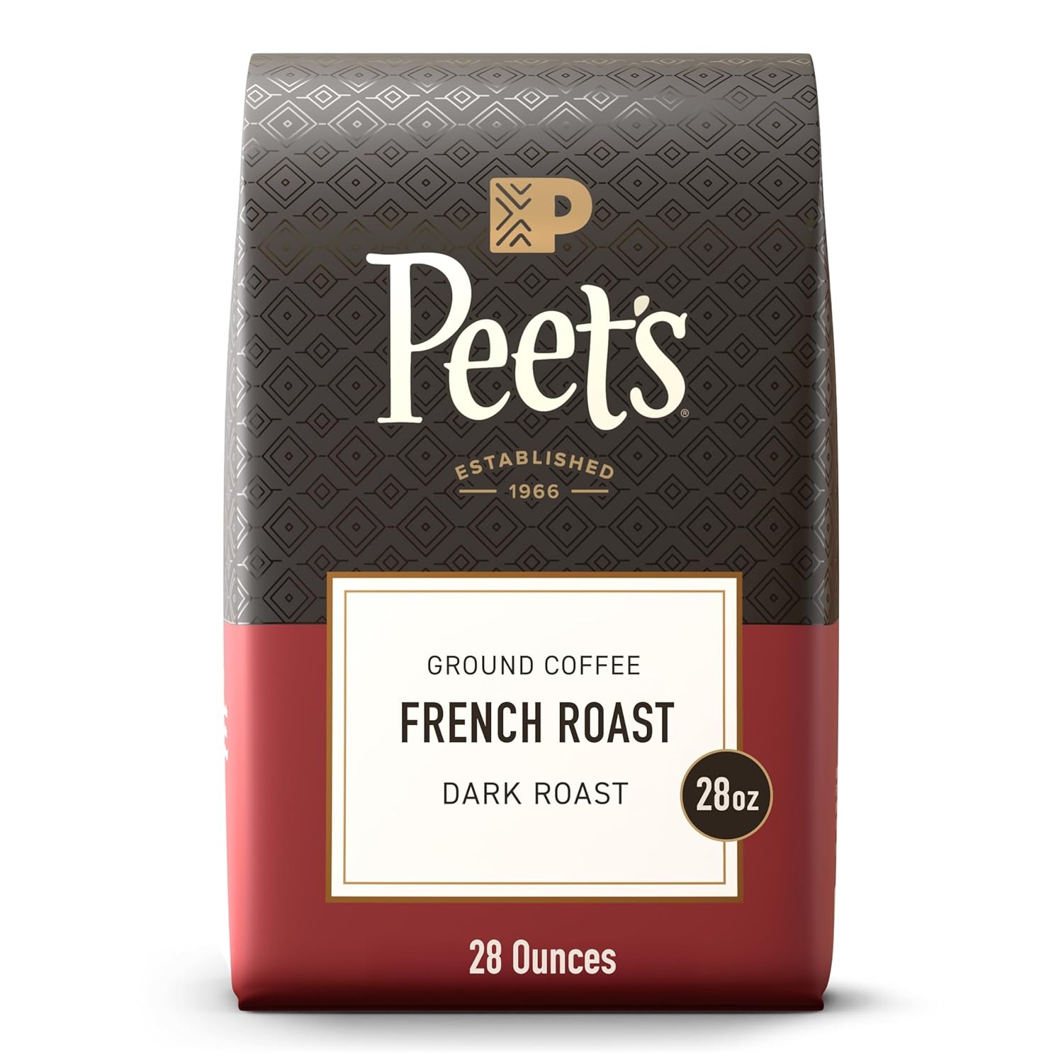 image:imagePeets Coffee USDA Organic Dark Roast Ground Coffee 100 Arabica Coffee French Roast 18 Ounce BagFrench Roast