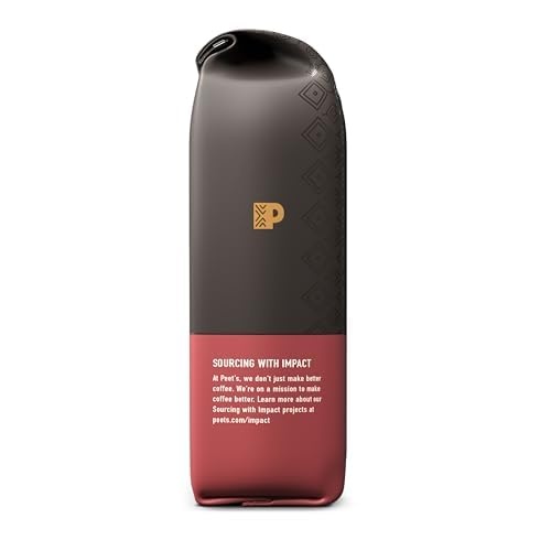 image:imagePeets Coffee USDA Organic Dark Roast Ground Coffee 100 Arabica Coffee French Roast 18 Ounce BagHouse Blend