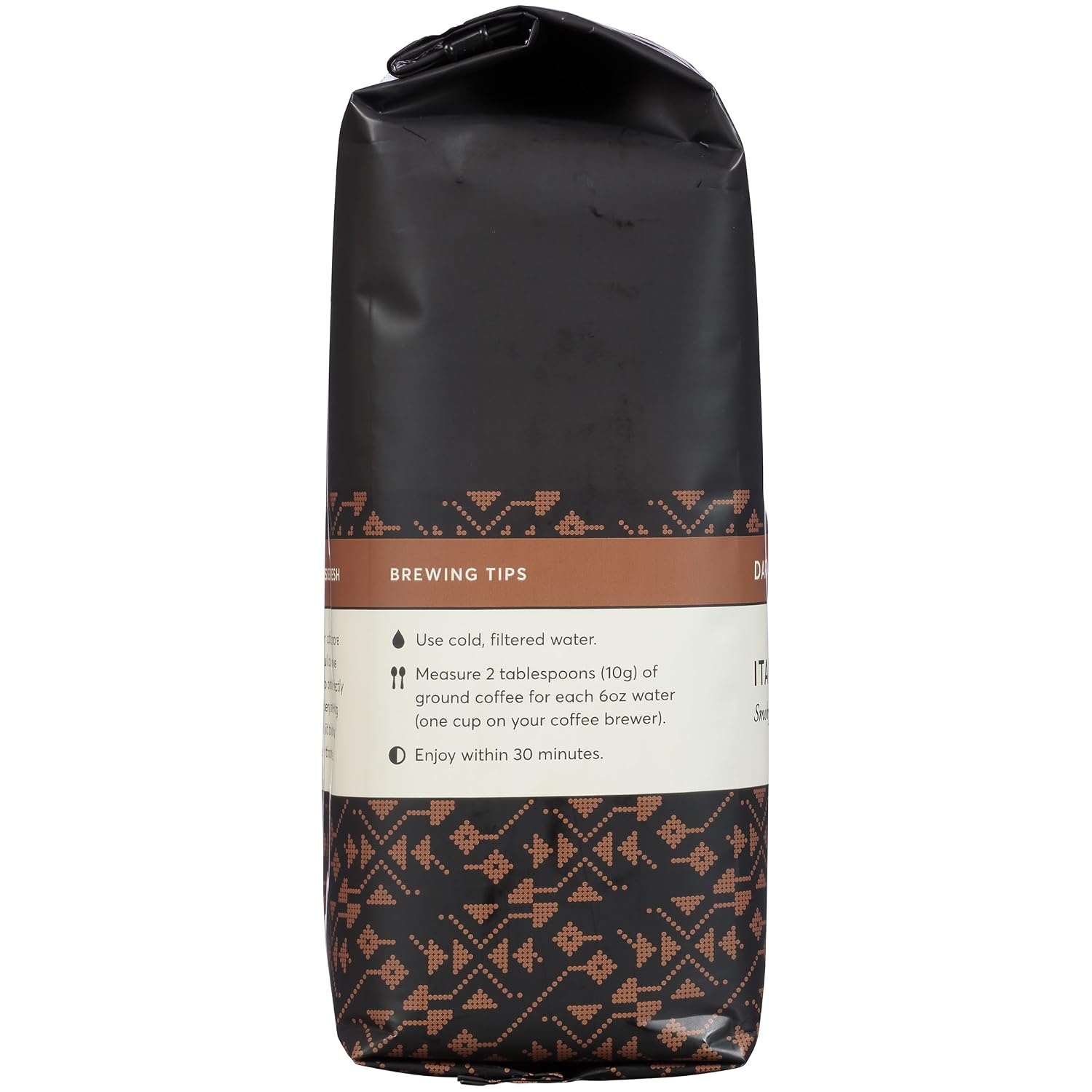 image:imagePeets Coffee USDA Organic Dark Roast Ground Coffee 100 Arabica Coffee French Roast 18 Ounce BagItalian Roast