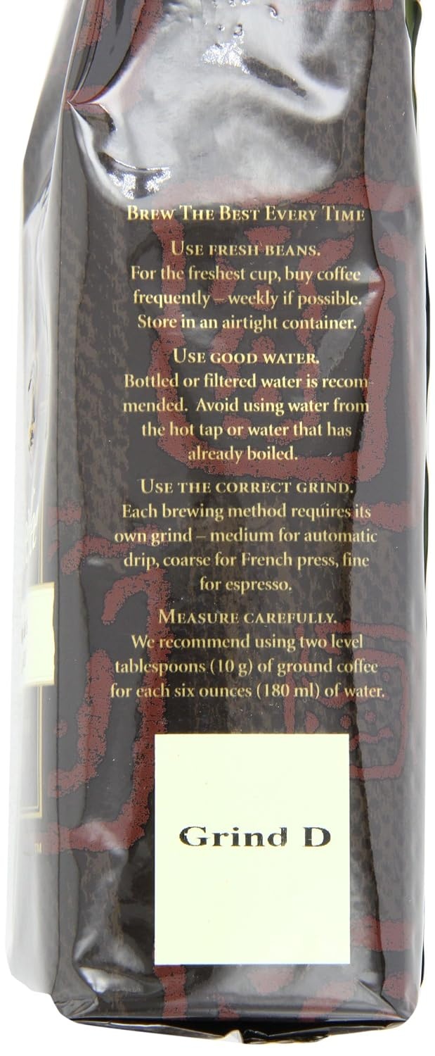 image:imagePeets Coffee USDA Organic Dark Roast Ground Coffee 100 Arabica Coffee French Roast 18 Ounce BagMajor Dickasons Blend