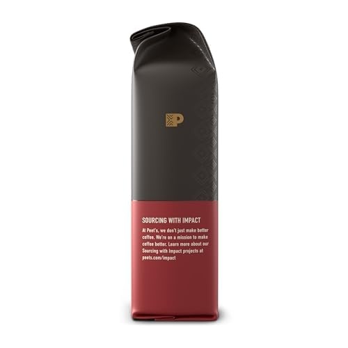 image:imagePeets Coffee USDA Organic Dark Roast Ground Coffee 100 Arabica Coffee French Roast 18 Ounce BagMajor Dickasons Blend