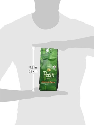 image:imagePeets Coffee USDA Organic Dark Roast Ground Coffee 100 Arabica Coffee French Roast 18 Ounce BagOrganic Alma de la Tierra