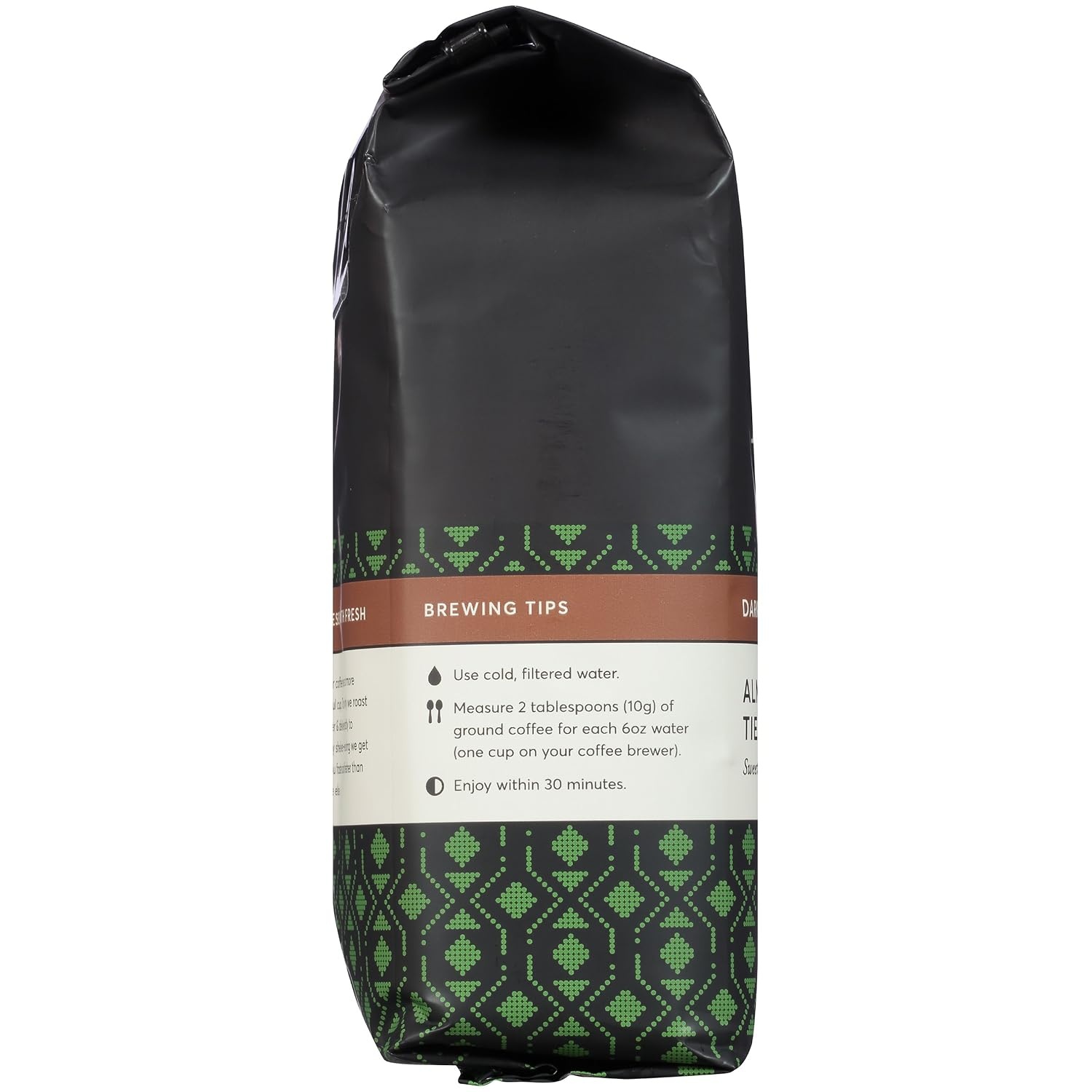 image:imagePeets Coffee USDA Organic Dark Roast Ground Coffee 100 Arabica Coffee French Roast 18 Ounce BagOrganic Alma de la Tierra