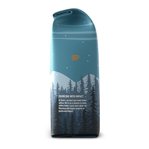 image:imagePeets Coffee USDA Organic Dark Roast Ground Coffee 100 Arabica Coffee French Roast 18 Ounce BagOrganic Alpine Blend