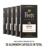 Peet’s Coffee, Dark Roast Espresso Capsules, Compatible with Nespresso Original Machine, 100% Arabica Coffee – Ristretto Intensity 10, 50 Count (5 Boxes of 10 Espresso Capsules)(Nerissimo)