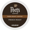 Peet’s Coffee, Dark Roast Keurig K-Cup Pods, 100% Arabica Coffee – French Roast 88 Count (4 Boxes of 22 Pods)(French Roast)