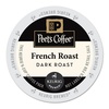 Peet’s Coffee, Dark Roast Keurig K-Cup Pods, 100% Arabica Coffee – French Roast 88 Count (4 Boxes of 22 Pods)(French Roast)