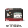 Peet’s Coffee, Dark Roast Keurig K-Cup Pods, 100% Arabica Coffee – French Roast 88 Count (4 Boxes of 22 Pods)(Organic Alma de la Tierra)