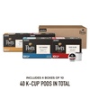 Peet’s Coffee, Dark Roast Keurig K-Cup Pods, 100% Arabica Coffee – French Roast 88 Count (4 Boxes of 22 Pods)(Variety Pack)