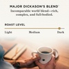 Peet’s Coffee, Dark Roast and Decaf Ground Coffee Bundle – Major Dickason’s Blend 18 Ounce (1 Bag of 18 Ounces) and Decaf Major Dickason’s Blend 10.5 Ounce (1 Bag of 10.5 Ounces)