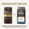 Peet’s Coffee, Medium Roast Ground Coffee, 100% Arabica Coffee – Single Origin Brazil 18 Ounce Bag(Brazil)