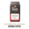 Peet’s Coffee, USDA Organic Dark Roast Ground Coffee, 100% Arabica Coffee – French Roast 18 Ounce Bag(Major Dickason’s Blend)