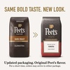 Peet’s Coffee, USDA Organic Dark Roast Ground Coffee, 100% Arabica Coffee – French Roast 18 Ounce Bag(Sumatra)