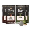 Peet’s Coffee, Dark Roast Espresso Capsules, Compatible with Nespresso Original Machine, 100% Arabica Coffee – Ristretto Intensity 10, 50 Count (5 Boxes of 10 Espresso Capsules)(Signature Blend Variety Pack)