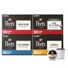 Peet’s Coffee, Dark Roast Keurig K-Cup Pods, 100% Arabica Coffee – French Roast 88 Count (4 Boxes of 22 Pods)(Variety Pack)