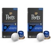 image:imagePeets Coffee Medium Roast Decaf Espresso Capsules Compatible with Nespresso Original Machine Decaffeinated Arabica Coffee  Decaf Ristretto Intensity 10 50 CT 5 Boxes of 10 Espresso CapsulesDecaffeinato Ristretto