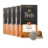 Peet’s Coffee, Medium Roast Espresso Capsules, Compatible with Nespresso Original Machine, 100% Arabica Coffee – Ricchezza Intensity 8, 50 Count (5 Boxes of 10 Espresso Capsules)(Caramel)