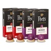 image:imagePeets Coffee Medium Roast Espresso Capsules Compatible with Nespresso Original Machine 100 Arabica Coffee  Ricchezza Intensity 8 50 Count 5 Boxes of 10 Espresso CapsulesMedium Roast Variety Pack