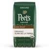 Peet’s Coffee, USDA Organic Dark Roast Ground Coffee, 100% Arabica Coffee – French Roast 18 Ounce Bag(Organic Alma de la Tierra)