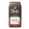 Peet’s Coffee, USDA Organic Dark Roast Ground Coffee, 100% Arabica Coffee – French Roast 18 Ounce Bag(Organic French Roast)