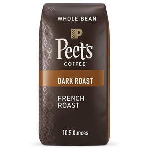 Peet’s Coffee, Dark Roast Whole Bean Coffee, 100% Arabica Coffee – Major Dickason’s Blend 10.5 Ounce Bag(French Roast)